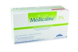 ANESTHESIE MEDICAINE SANS VASO 3%