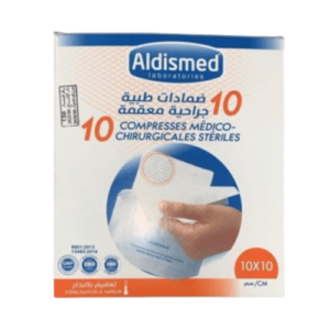 COMPRESSE STERILES ALDISMED 10x10cm