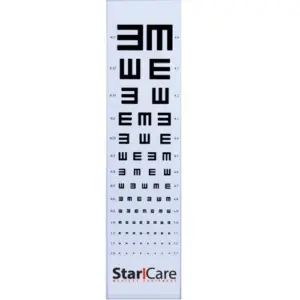 ÉCHELLE OPTOMETRIQUE SIMPLE ANALPHABET