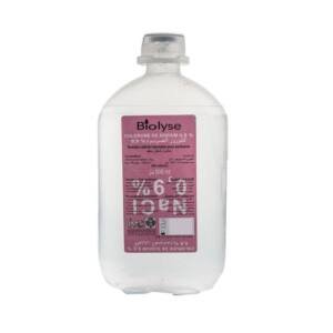 BIOLYSE SERUM CHLORURE DE SODIUM SALE 0.9% 500ML