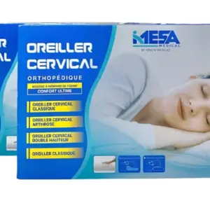 OREILLER CERVICAL DOUBLE HAUTEUR COUSSIN IMESA